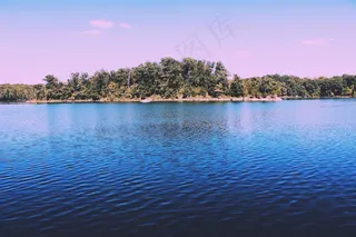 岛，湖，水，自然，景观，风景名胜