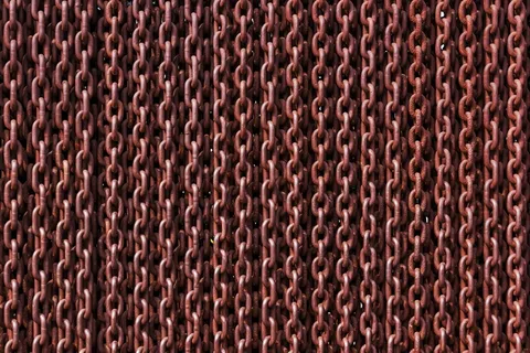 链，生锈，链接，铁，金属，铁锈，纹理