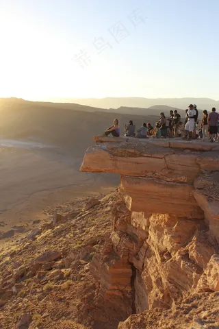 智利阿塔卡马，土狼岩，公路摇滚选手，沙漠