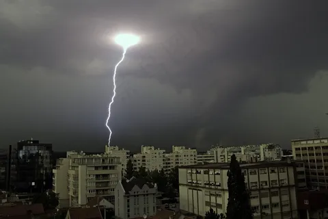 天气，雷暴，天空，自然，雷声