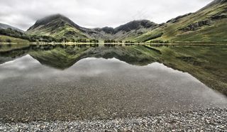 湖，坎伯里亚郡，巴特米尔，水，英格兰，农村