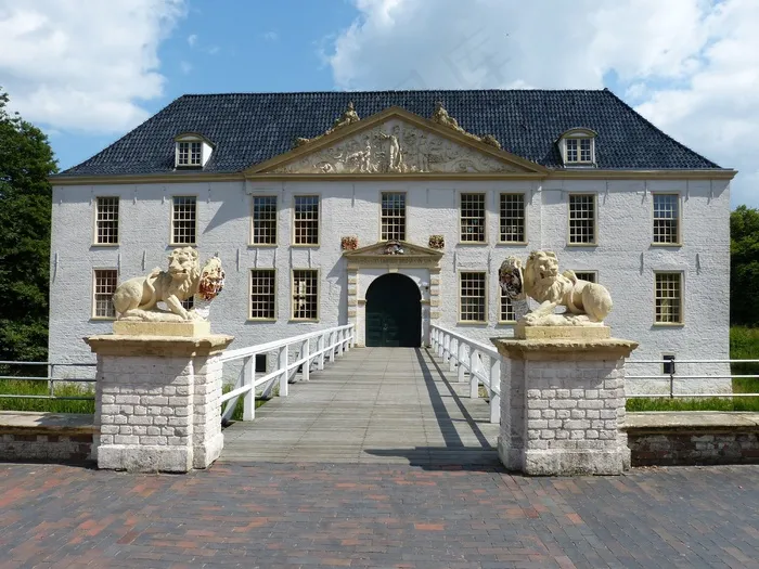 Dornum，城堡，Moated城堡，名胜古迹