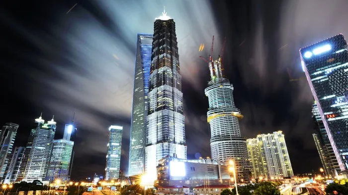 上海，浦东，夜景