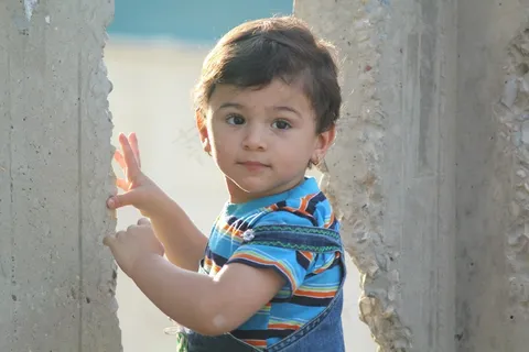 女孩,主演,肖像,蓝色,户外,阳光,伊拉克 女孩,主演,肖像,蓝色,户外,阳光,伊拉克