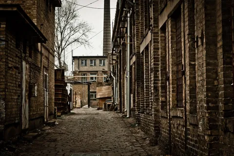 工厂,黑暗,铁锈,城市,砖,铁,金属,老 工厂,黑暗,铁锈,城市,砖,铁,金属,老