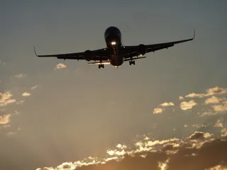 飞机，波音，太阳，太阳正射