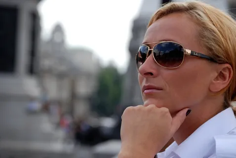 女人，人，太阳镜，夏天，脸，漂亮，凉