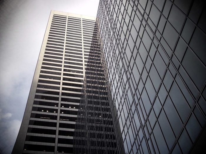 摩天大楼，建筑，玻璃，窗口，建筑