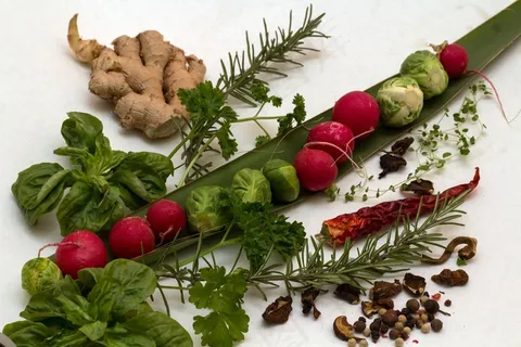 静物,蔬菜,生姜,香料 静物,蔬菜,生姜,香料