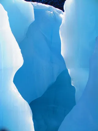 冰川，裂隙，弗朗兹约瑟夫，新西兰，冰，冷