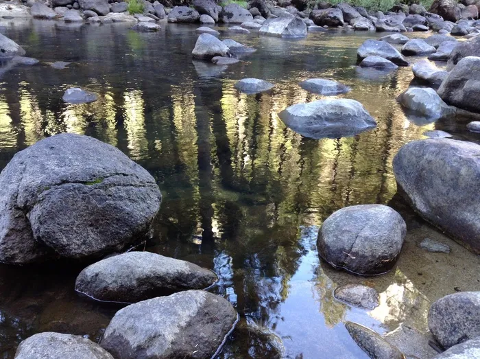 水，岩石，自然，水背景，户外