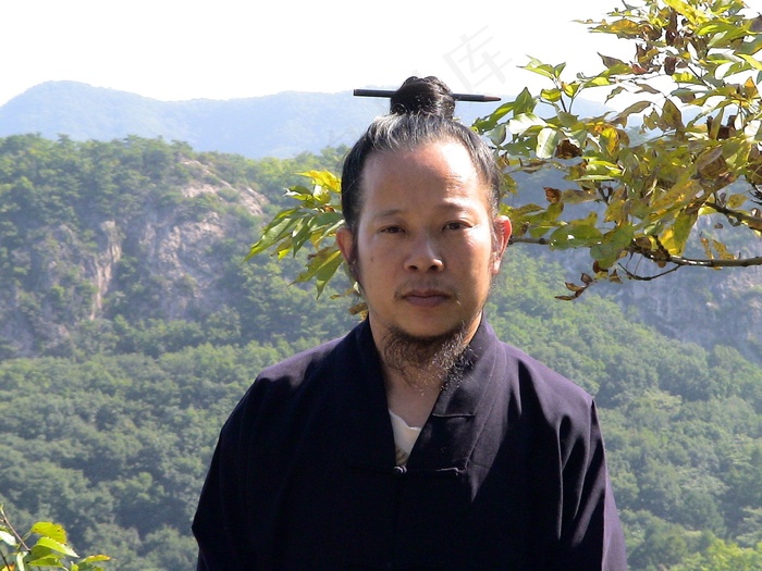 和尚，肖像，中文，人类，男子，人，中国