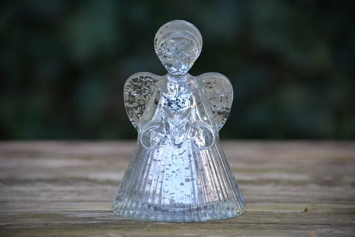 天使，玻璃器皿，图像，祈祷