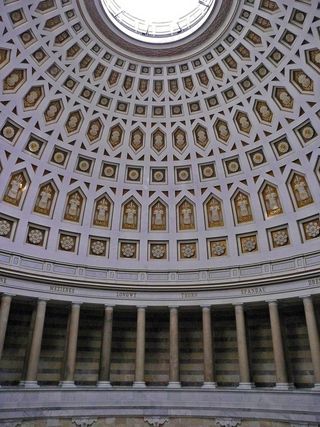 圆形天花板，狡猾，Befreiungshalle，凯尔海姆