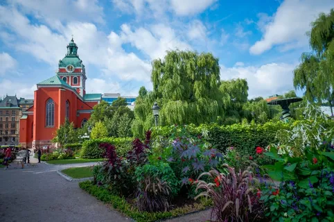 斯德哥尔摩，瑞典，架构，欧洲，老，镇