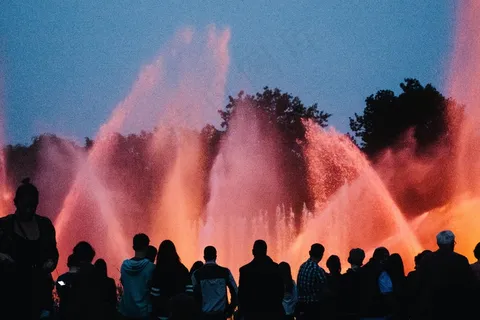 火灾烟雾,温泉,手,卡通动漫人物,,汉堡的音乐喷泉