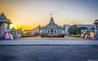 玛纳斯·曼迪尔（Manas Mandir），圣殿，Ja那教，印度，沙哈普尔，阿维纳什