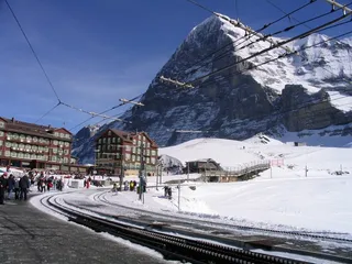 克莱因·谢德格（Kleine Scheidegg），艾格峰（Eiger），北脸（Northface），山