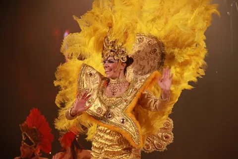 表演，舞蹈，女子