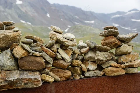 平衡，石头，冥想，休息，石头远距离