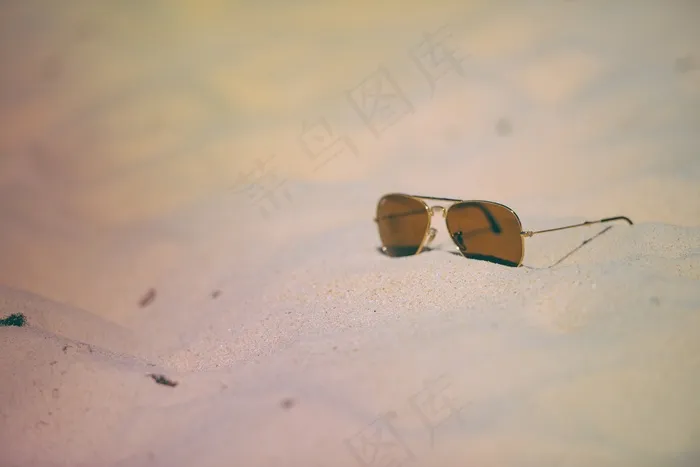 太阳镜，海滩，沙，夏天，假期，飞行员