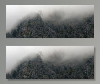 雾，山，自然保护区，风景，云