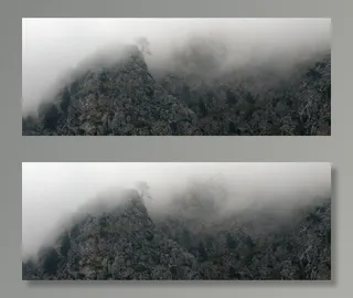 雾，山，自然保护区，风景，云