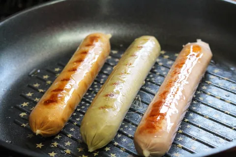 食物,香肠,烤 食物,香肠,烤