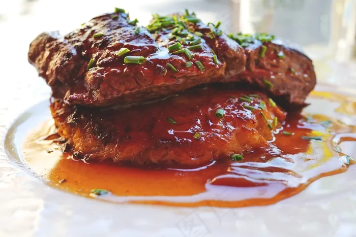 牛排，肉，吃，牛肉，膳食，食品，弗里施，主菜