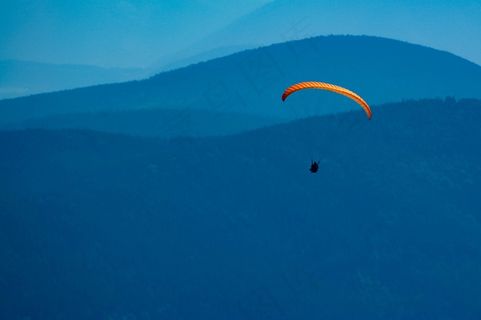 飞，滑翔伞，自由，飞行，滑翔，运动