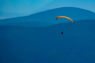 飞，滑翔伞，自由，飞行，滑翔，运动