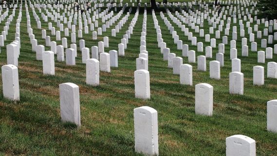 公墓，阿灵顿，华盛顿，墓碑