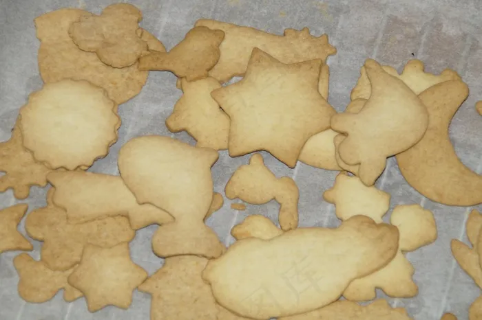 饼干，圣诞饼干，烘烤，圣诞节，请客