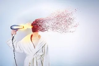 火女，头发，模型，幻想，性感，女性，红色