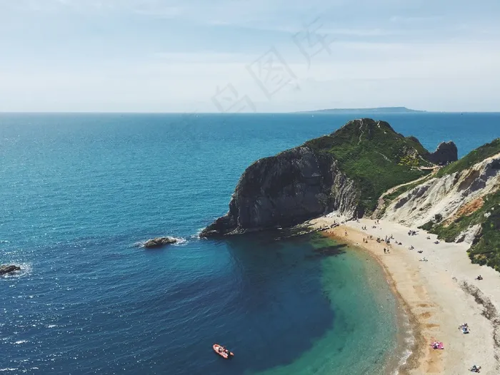 海滩，湾，湾，清除，新鲜，水，海洋，沧海