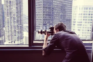 摄影师，摄影，橱窗，射击