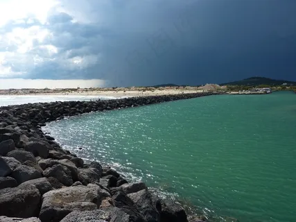 大坝,开普,暴风雨 大坝,开普,暴风雨