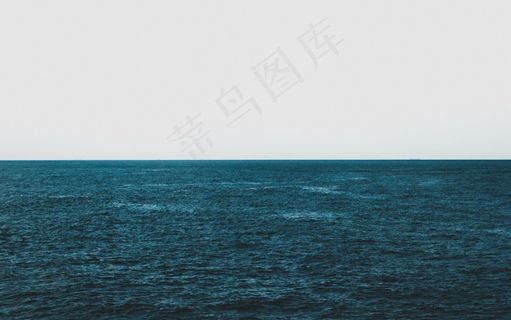 海洋，水，蓝色，表面，涟漪，地平线，天空