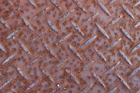 图案，地面，热板，铁锈