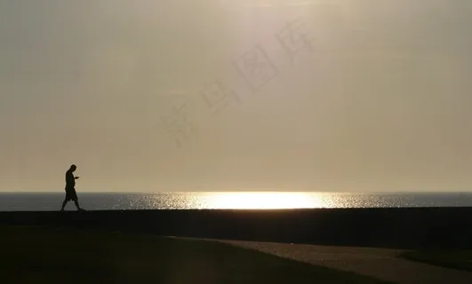 北海，海，日落，海滩，心情，海岸，水，天空