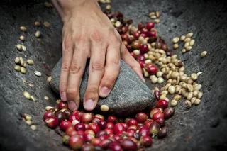 咖啡，咖啡豆，谷物