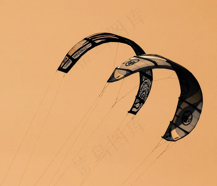 降落伞，天空，空气，极端，体育，跳伞