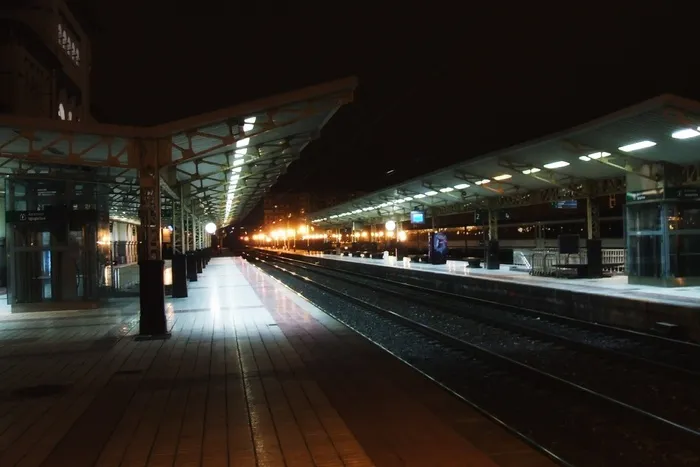 Vitoria-Gasteiz，西班牙，车站，仓库，轨道