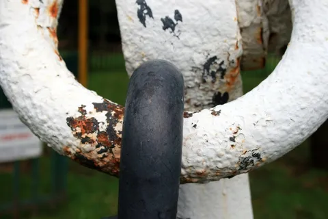 锚链接，锚，金属，重，锈，链接，强