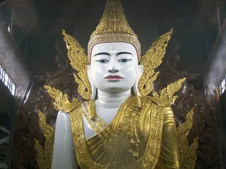 佛，雕像，宗教，庙，佛教