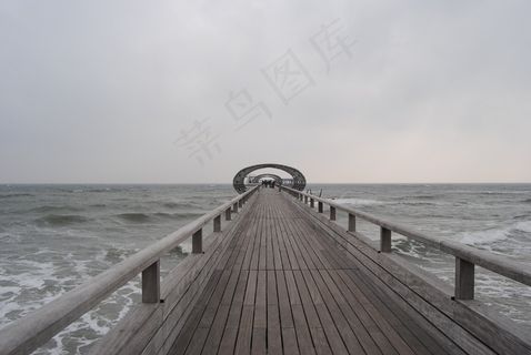 凯伦胡森，梅克伦堡，桥，波罗的海，海岸