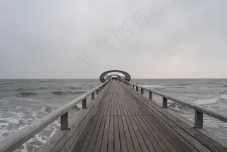 凯伦胡森，梅克伦堡，桥，波罗的海，海岸