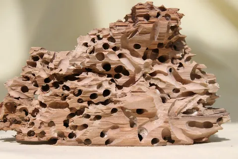 木材，Schiffsbohrwurm，Flotsam，漂流木材