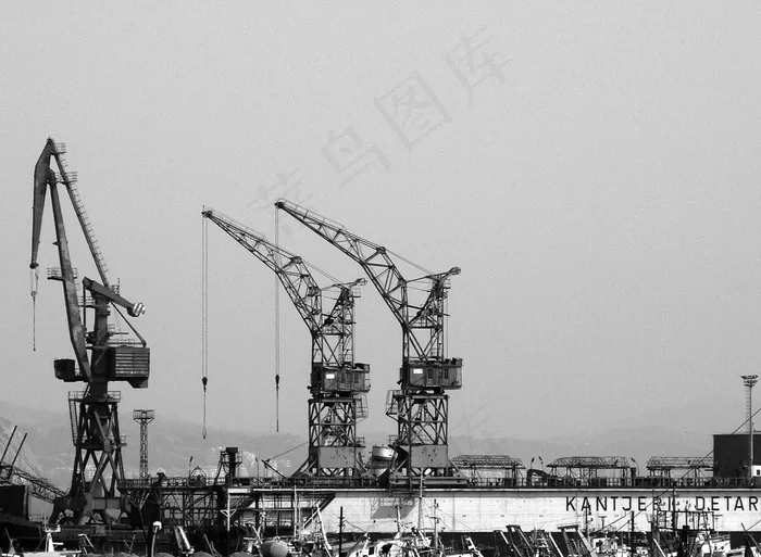起重机，建筑，施工现场，建筑