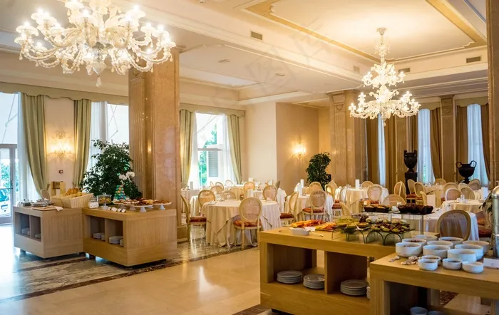 酒店，典雅，早餐，豪华，设计，装饰